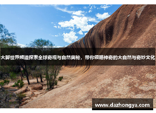 大脚世界频道探索全球奇观与自然奥秘，带你领略神奇的大自然与奇妙文化