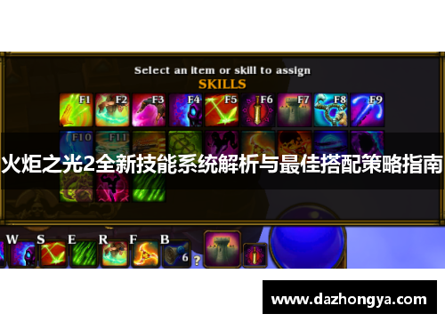 火炬之光2全新技能系统解析与最佳搭配策略指南